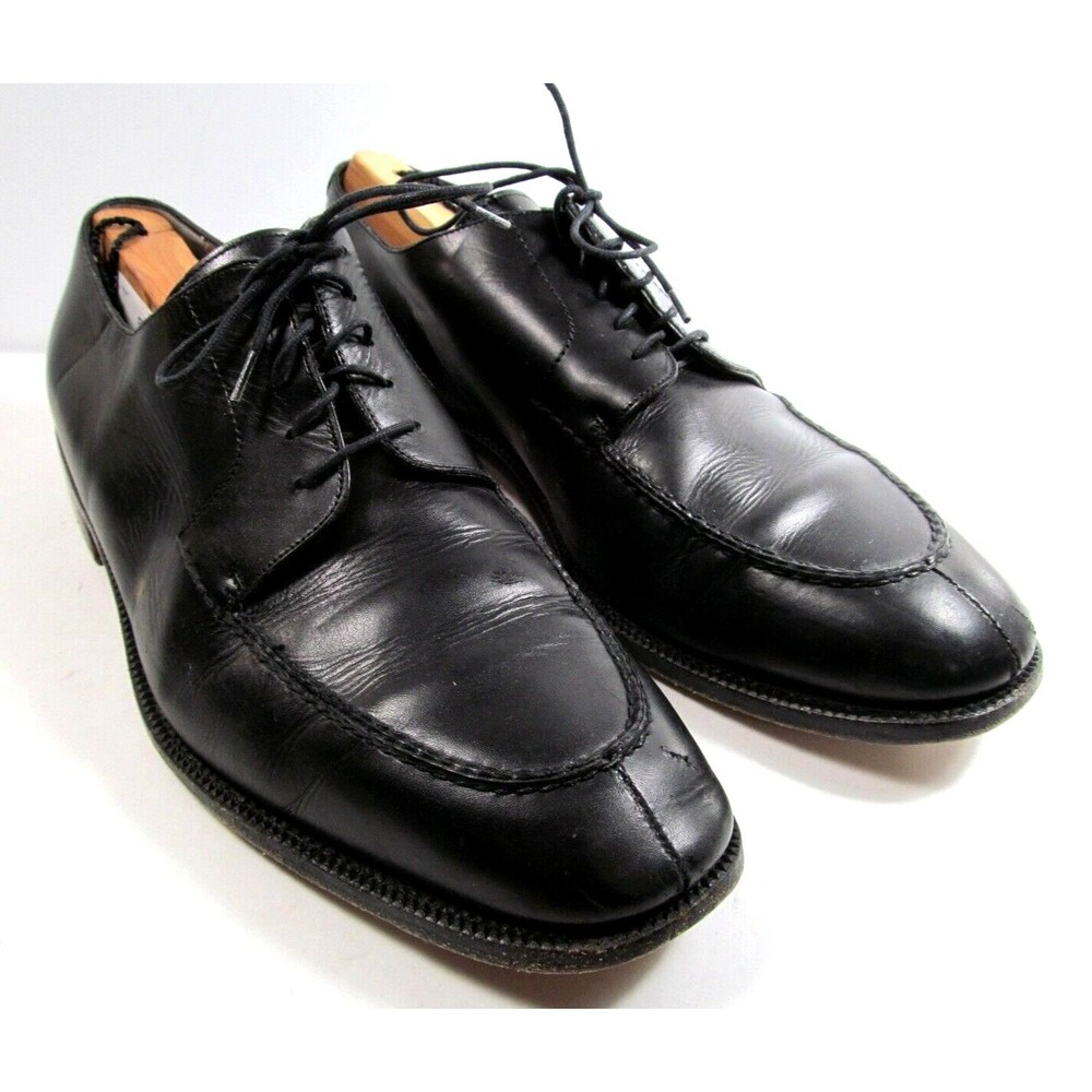 Cole Haan Black Leather Split Toe Oxfords Mens Size US 10.5 D